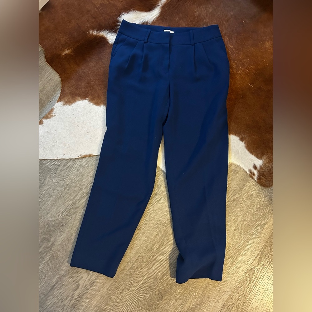 J. Crew Women’s Deep Blue Dress Pants, size zero